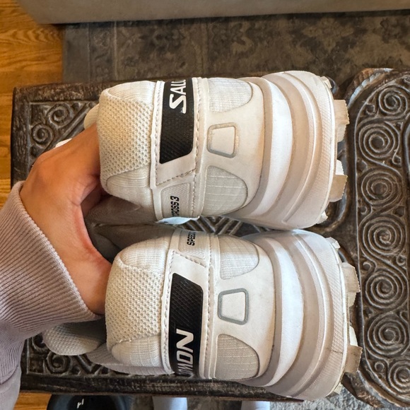 Salomon White and Black Speedcross 3 Trail Running shoes - Picture 5 of 9